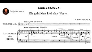 Wilhelm Fitzenhagen - Resignation, Op. 8 for Cello (1872)