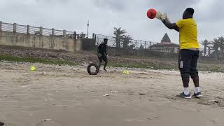 Beach workout