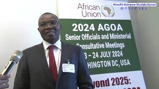 Diplomatie Commerciale à Washington DC Julien PALUKU gagné un pari  d'organiser AGOA 2025à Kinshasa