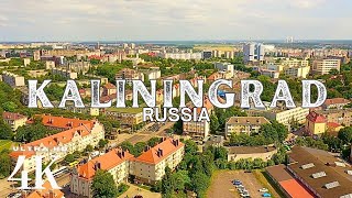 Kaliningrad, Russia 🇷🇺 4K ULTRA HD | Drone Footage