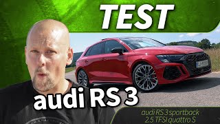 2023 audi RS 3 sportback 2.5 TFSI quattro S - test