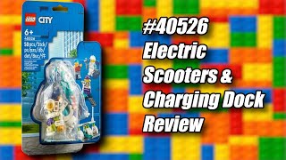 🔌 LEGO Set 40526: Electric Scooters & Charging Dock Review - Powering Up Fun! 🛴🔋