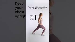 Try this exercise to open up your hips