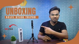 Cheap and Best Selfie Stick Tripod for Smartphone under 300 | Vlog | YouTube video |Technical Snacks