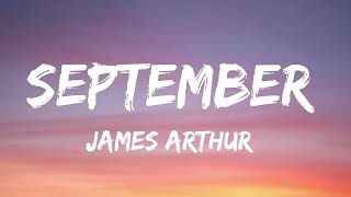 James Arthur - September (Lyrics)