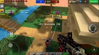 Pixel Gun 3D - dynamite and grenades only gameplay