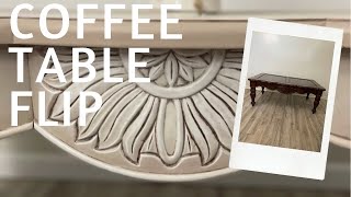 Coffee Table Flip with Dixie Belle Paint | Start to Finish Furniture Makeover