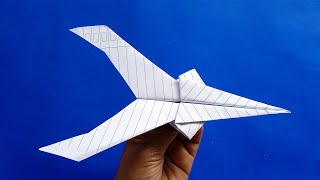 PAPER JET PLANE | Cara Bikin Pesawat Tempur dari Kertas