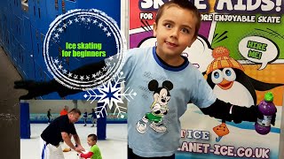 Ice skating for beginners