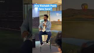 Any Rishabh Pant fans here? #shorts