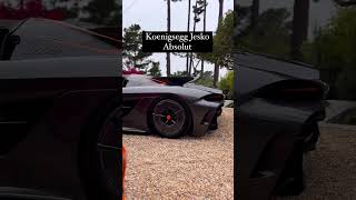 Koenigsegg Jesko Absolut the 300+ MPH (531 km/hr) hypercar #shorts #koenigsegg