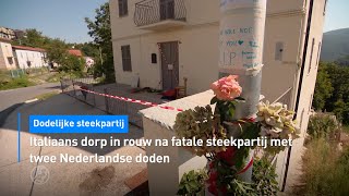 😢 Italiaans dorp in rouw na fatale steekpartij met twee Nederlandse doden | Hart van Nederland