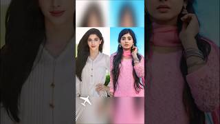 Mawra Hocane vs Sarah Khan lifestyle shorts | Miraal vs Anaya | Sabaat Serial Actress