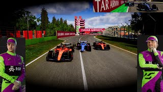 Saftey car Helps My rivals Massively F1 23 My team career mode season 5 Race 6 Imola wet quli