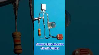 BC 547 Simple Circuit Project 02 |😮😮 Light Sensor Circuit using with LDR #diyelectronics