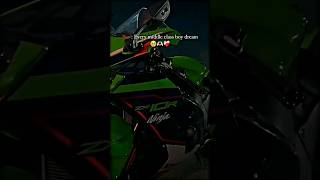 dream bike 💚💚 zx10r #shorts #ytshorts #trending