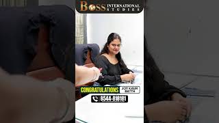 Jot Kaur Batth received UK Study Visa with Boss International Studies #StudyiUK