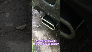 Wife’s old Fiat 500 1.2 Sport exhaust sound! 🤮