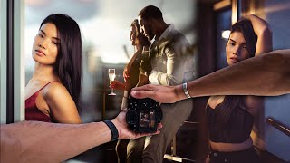 POV Sony 85mm f1.8 | Sunset Portrait Photography on a Rooftop in London