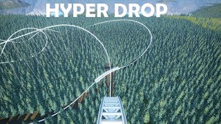 Planet Coaster: Hyper Drop Hyper Roller Coaster