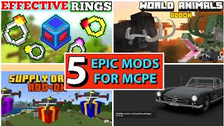 Top 5 Best Epic Mods For Minecraft Pe 1.19 | Epic Mods For Minecraft Pe 1.19 | Best Addons Mcpe 1.19