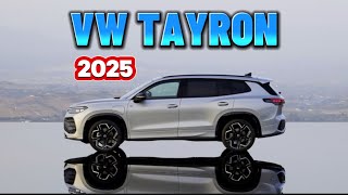 Europe's VW Tayron Previews the Upcoming U.S. Tiguan Three-Row SUV