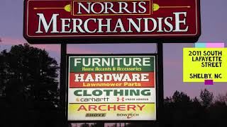 Norris Merchandise of Shelby, North Carolina - Breeo Firepit, Ariat, Recliners and More!