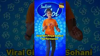 Priya Sohani Somvari Special Dance | India Idol Performance | #priyasohani #shorts