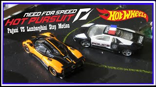 NFS Hot Pursuit - Pagani vs. Lamborghini (Short Movie) - Stop Motion