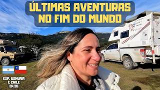 DE CAMPER na PATAGÔNIA | ACAMPAMOS NO LAPATAIA e fomos no MUSEU DA MOTO | Partimos do Ushuaia