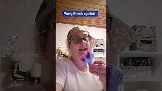 Update på pony prank på min datter - er opdaget 🤣 #humor #prank #fun