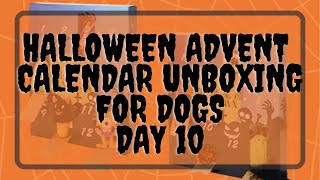 PRODUCT REVIEW: Unboxing The 13 Days of Halloween Advent Calendar For Dogs from Chewy.com Day 10