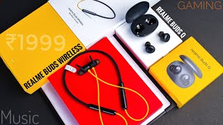 Realme Buds Q vs Realme Buds Wireless Comparison & Review/Realme NeckBand & TWS Earphone Under 2000