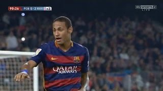 Neymar vs Rayo Vallecano Home  (17.10.2015)