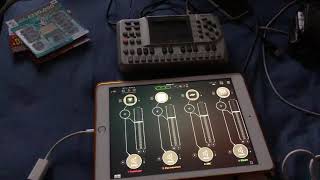 Yamaha QY70 sequencing various iPad apps