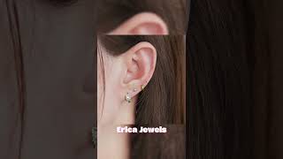 Everyday Ear Curation That's Effortlessly Stylish | Erica Jewels | Piercing Jewelry