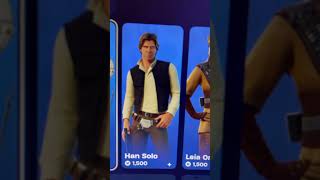 Han Solo Fortnite game shop fire woah yaya