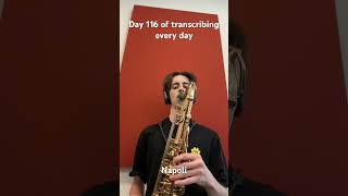 Day 116 of my daily transcribing challenge and I decided to transcribe Philippe Schartz on Napoli