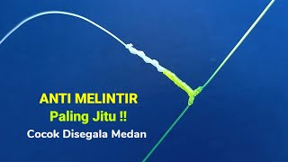 Cara mudah membuat rangkaian pancing dasaran - Anti melintir