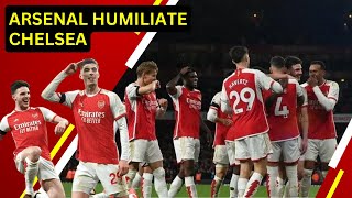 ARSENAL HUMILIATE CHELSEA, SPURS UP NEXT