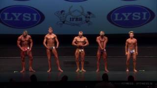 2015 IFBB Icelandic championships. Junior Classic Bodybuilding