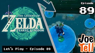 Let's play The Legend of Zelda Tears of the Kingdom.  Dealing with Wellspring Island's low gravity