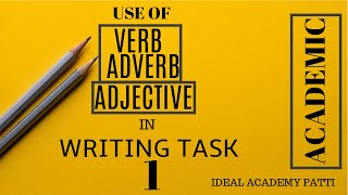 Vocabulary In Task-1 (ACADEMIC) | Ideal Academy Patti