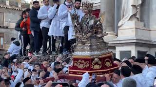 Festa S. Agata ‘24 - Catania. Spettacolare Uscita Trionfale