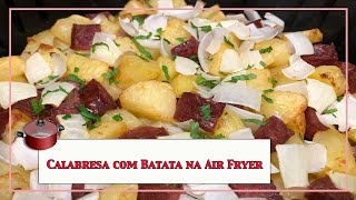 ✅ CALABRESA COM BATATA NA AIR FRYER ✅ Cook Top Brasil 620 ✅ Receitas Cook Top Brasil