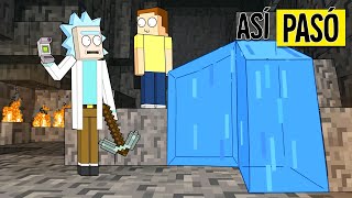 MINECRAFT EN RICK Y MORTY - RESUMEN EN 15 MINUTOS