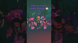 My mom's birthday. #music #80smusic #roblox #ttd3