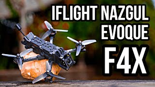 This FPV drone is Compact but Extremely Powerful! Iflight Nazgul Evoque F4X 6S!