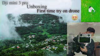 30K SPECIAL 😁 DJI MINI 3 PRO DRONE UNBOXING ❤️ FIRST TIME TRY ON DRONE SHOTS 😁