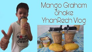 Mango Graham Shake simple ingredients| YhanRech Vlog